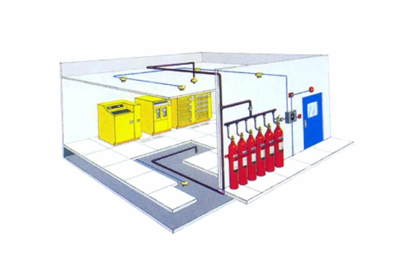 gas flooding fire suppression system supplier