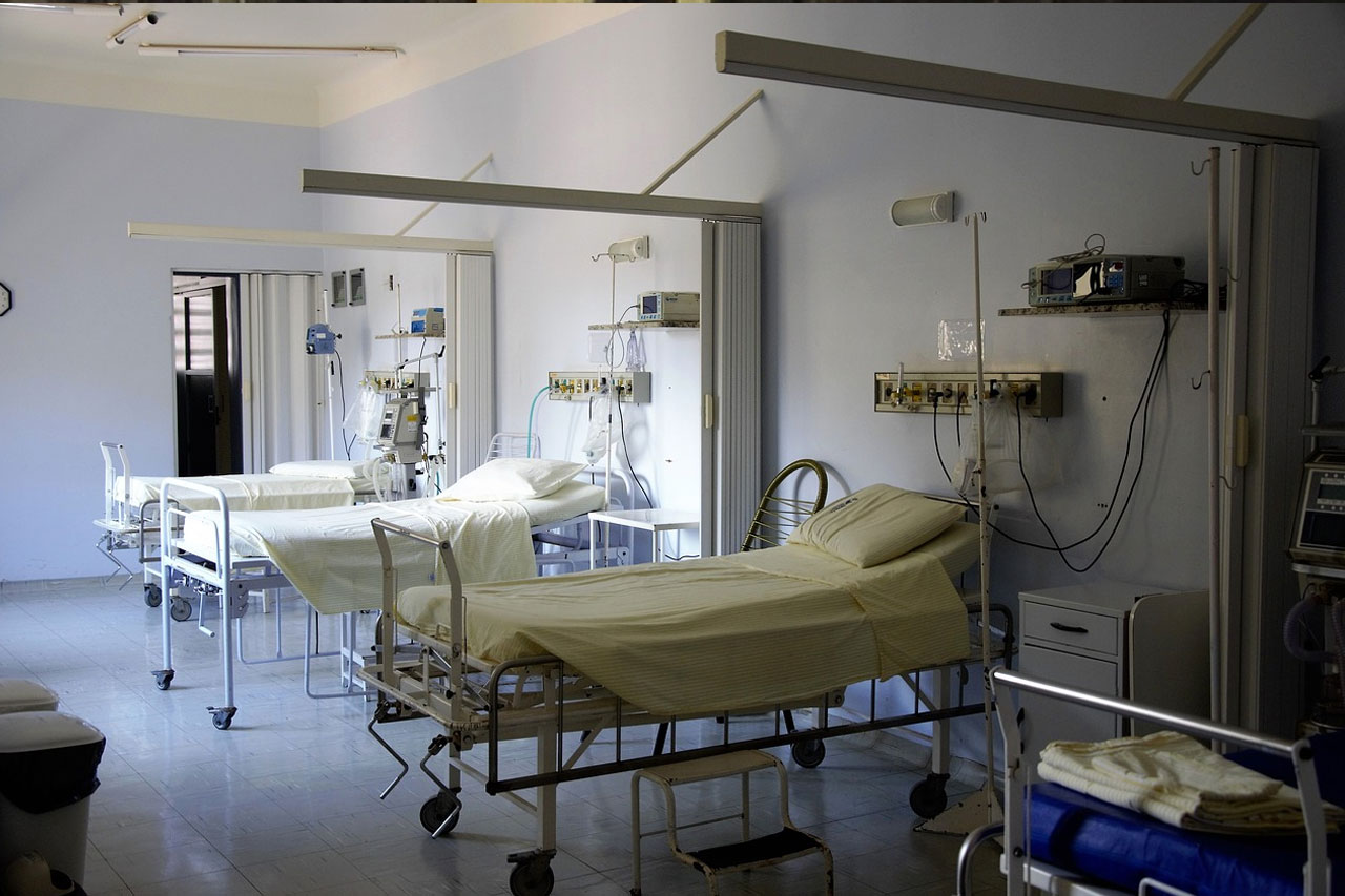 fire suppression system supply for hospitals